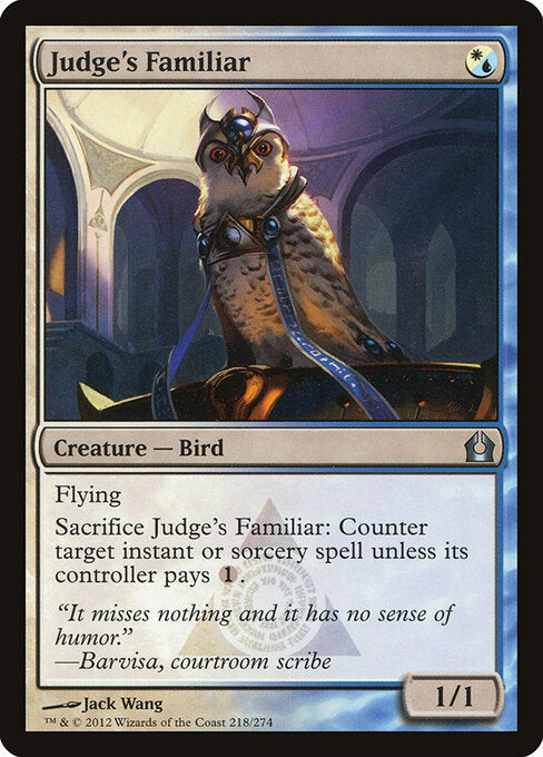 Judge's Familiar - Return to Ravnica - U - 218