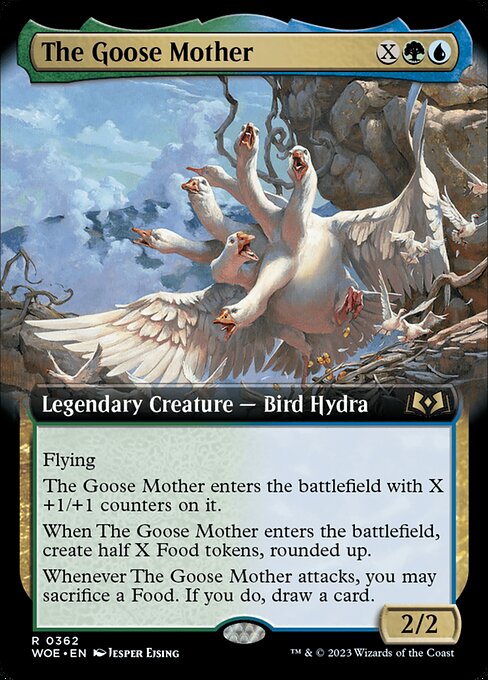 The Goose Mother (Extended Art) - Wilds of Eldraine - R - 362