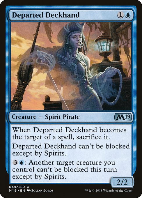 Departed Deckhand - Core Set 2019 - U - 49