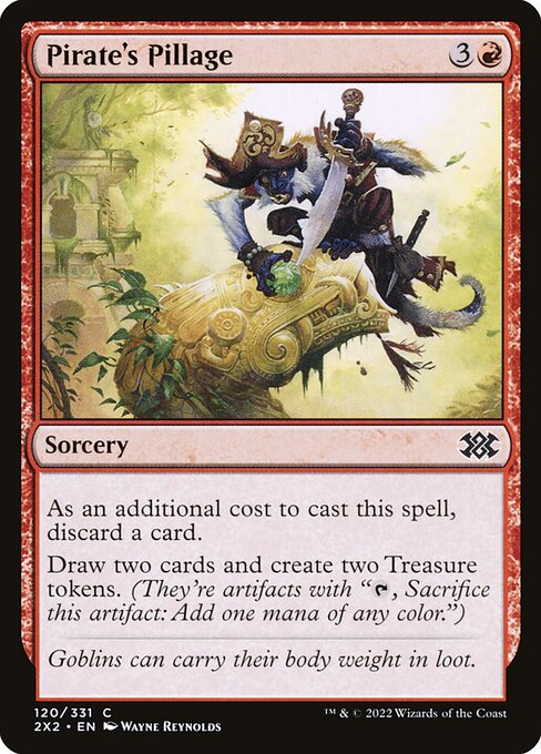 Pirate's Pillage - Double Masters 2022 - C - 120