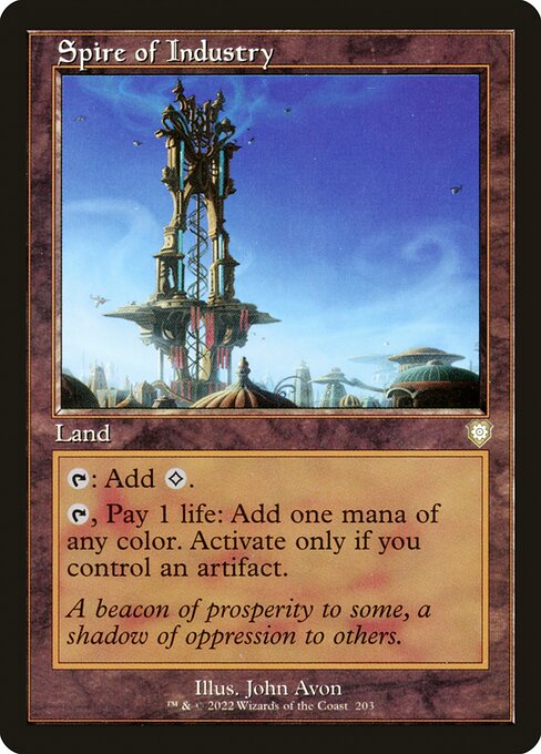 Spire of Industry (Retro Frame) - Commander: The Brothers' War - R - 203