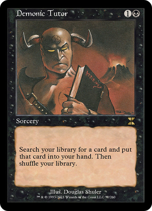 Demonic Tutor - Unlimited Edition - U
