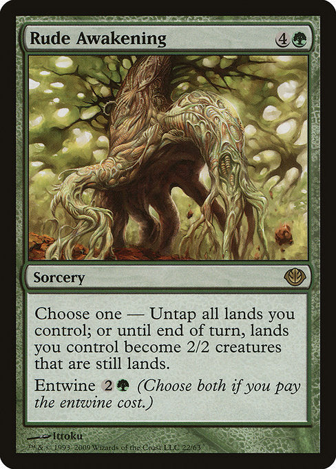 Rude Awakening - Duel Decks: Garruk vs. Liliana - R - 22
