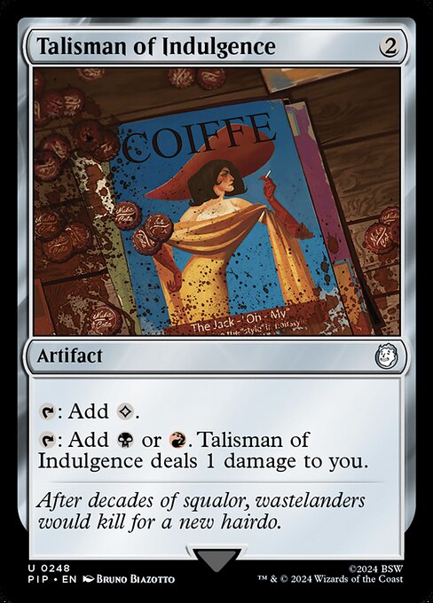 Talisman of Indulgence - Universes Beyond: Fallout - U - 248