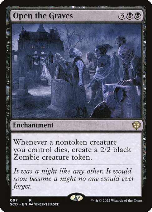 Open the Graves - Starter Commander Decks - R - 97