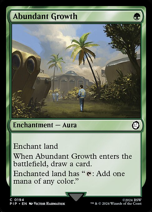 Abundant Growth - Universes Beyond: Fallout - C - 194