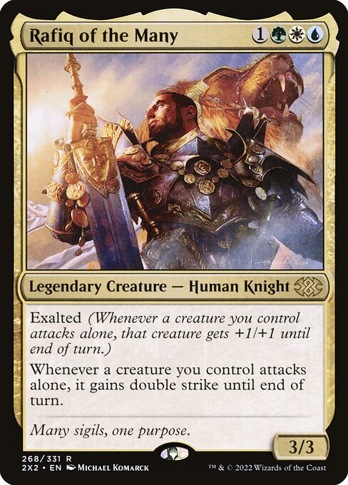 Rafiq of the Many - Double Masters 2022 - R - 268