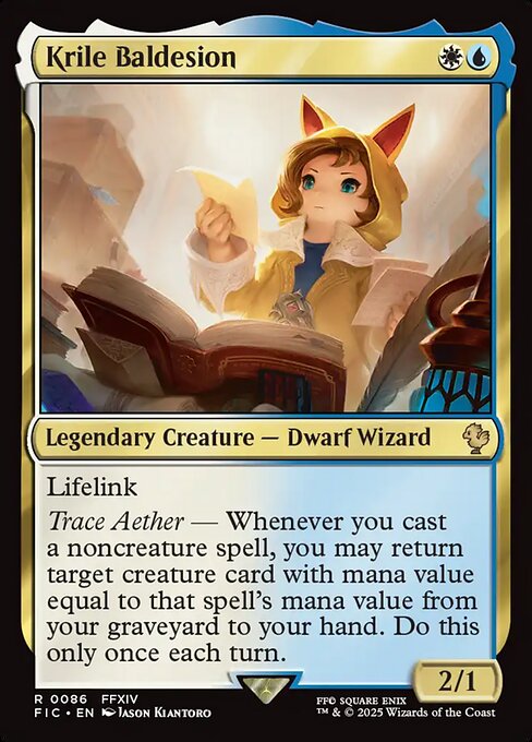 Krile Baldesion - Commander: FINAL FANTASY - R - 86