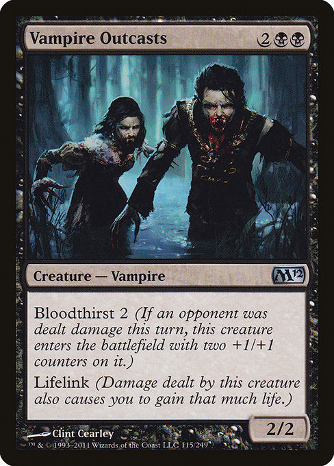 Vampire Outcasts - Magic 2012 (M12) - U - 115