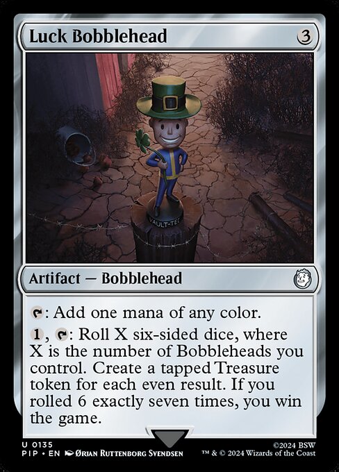 Luck Bobblehead - Universes Beyond: Fallout - U - 135