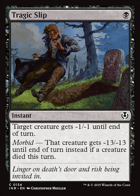 Tragic Slip - Innistrad Remastered - C - 134