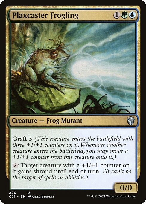 Plaxcaster Frogling - Commander 2021 - U - 226