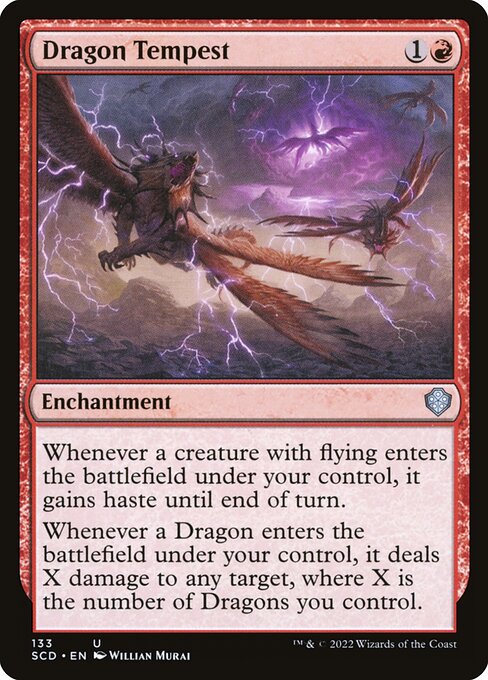 Dragon Tempest - Starter Commander Decks - U - 133
