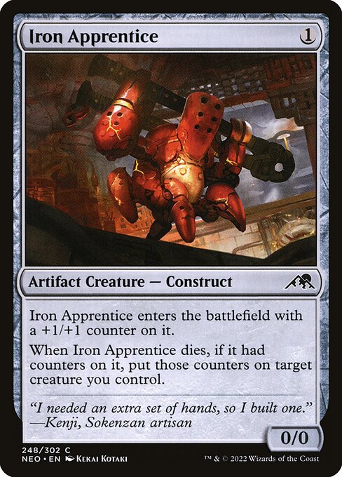 Iron Apprentice - Kamigawa: Neon Dynasty - C - 248