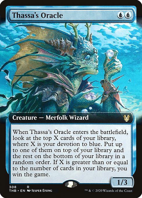 Thassa's Oracle (Extended Art) - Theros Beyond Death - R - 308