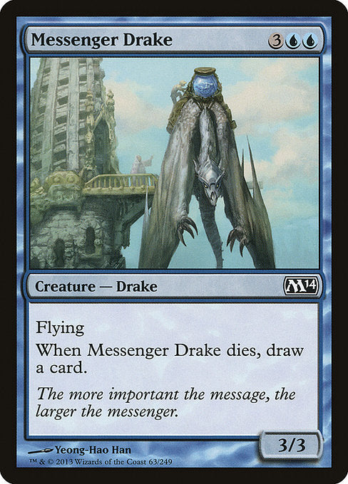 Messenger Drake - Magic 2014 (M14) - C - 63