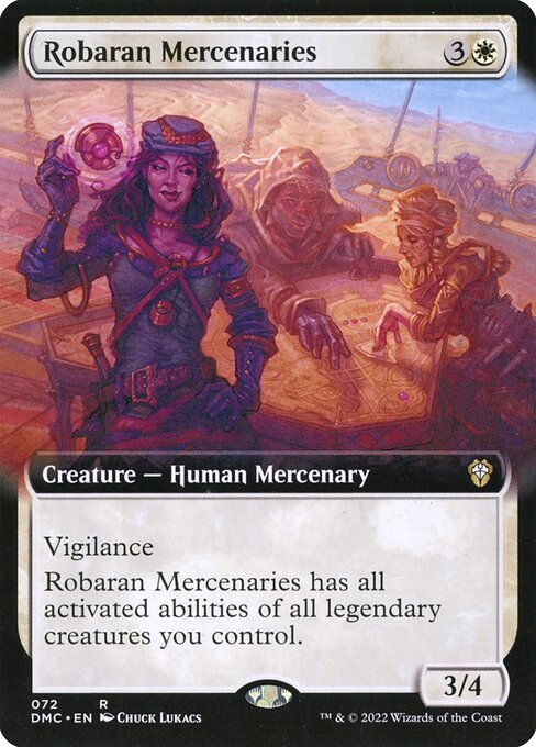 Robaran Mercenaries (Extended Art) - Commander: Dominaria United - R - 72