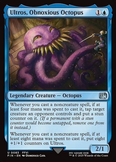 Ultros, Obnoxious Octopus - FINAL FANTASY - U - 83