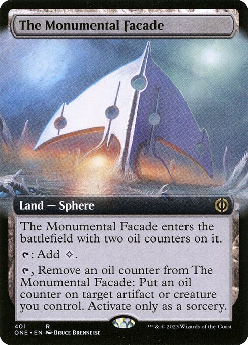 The Monumental Facade (Extended Art) - Phyrexia: All Will Be One - R - 401