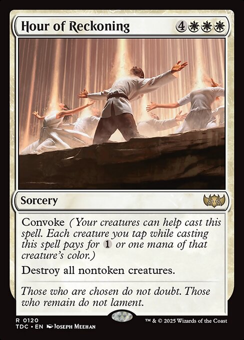 Hour of Reckoning - Commander: Tarkir: Dragonstorm - R - 120