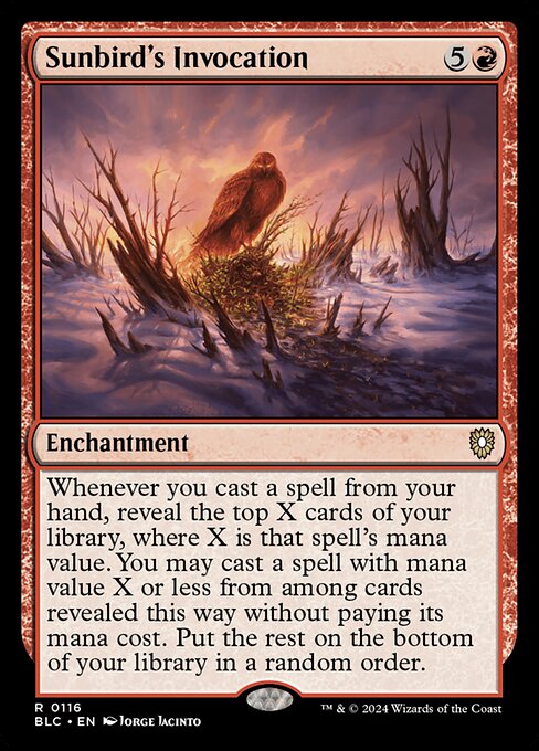 Sunbird's Invocation - Commander: Bloomburrow - R - 116