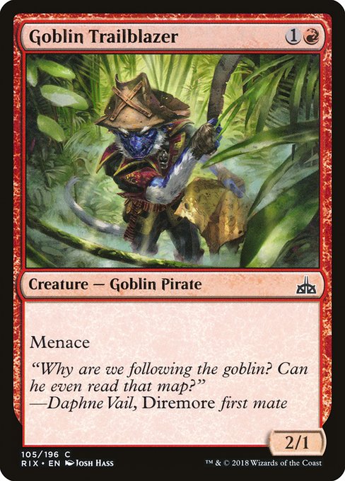 Goblin Trailblazer - Rivals of Ixalan - C - 105