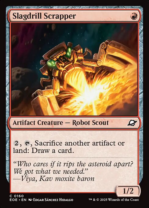 Slagdrill Scrapper - Edge of Eternities - C - 160