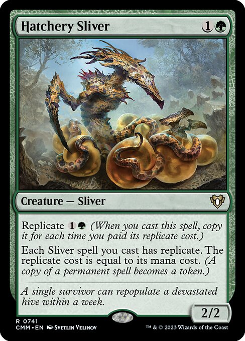 Hatchery Sliver - Commander Masters - R - 741