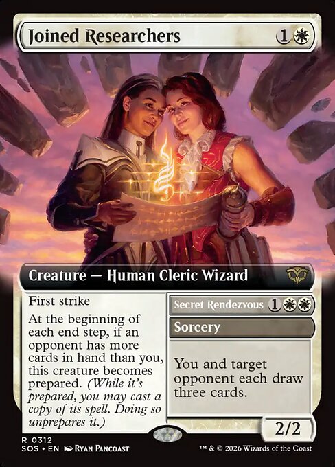 Joined Researchers (Extended Art) - Secrets of Strixhaven - R - 312
