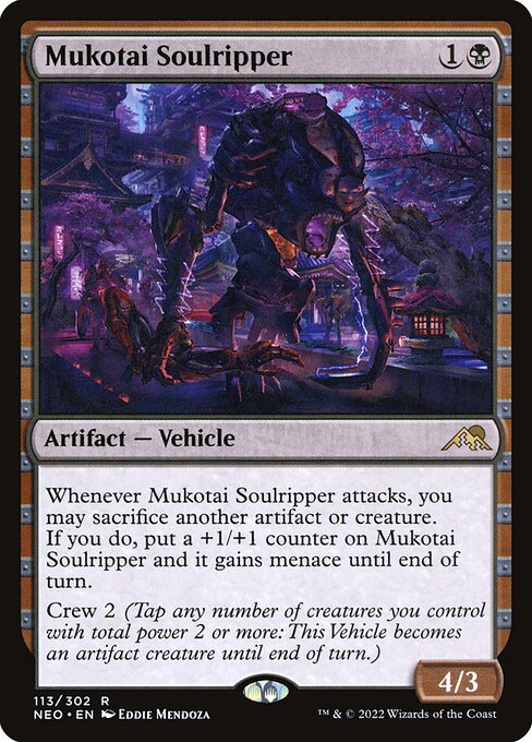 Mukotai Soulripper - Kamigawa: Neon Dynasty - R - 113