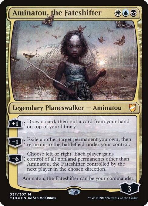 Aminatou, the Fateshifter - Commander 2018 - M - 37