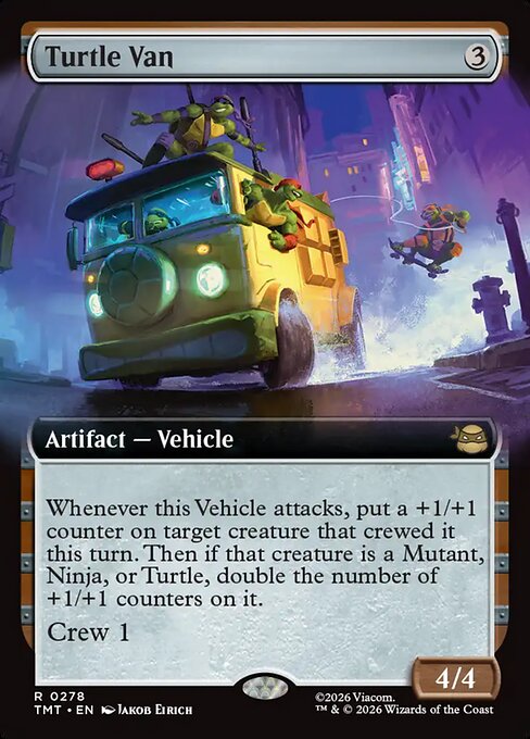 Turtle Van (Extended Art) - Teenage Mutant Ninja Turtles - R - 278