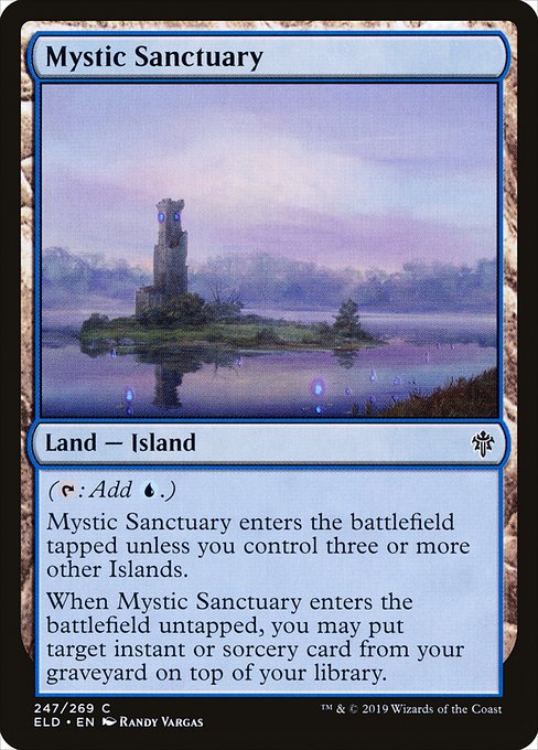 Mystic Sanctuary - Throne of Eldraine - C - 247