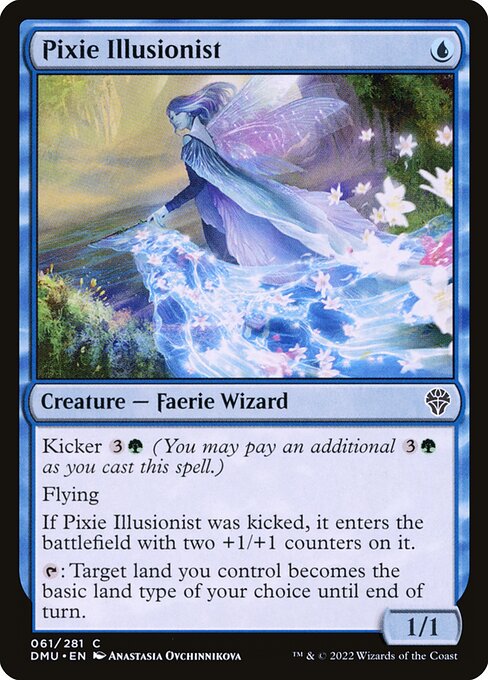 Pixie Illusionist - Dominaria United - C - 61