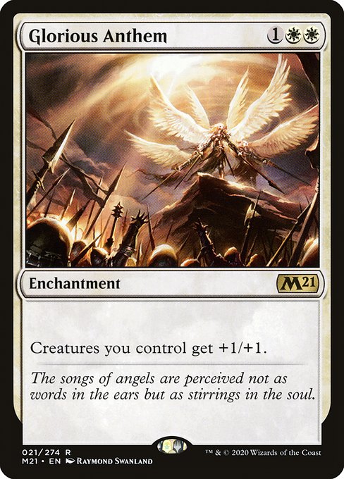 Glorious Anthem - Core Set 2021 - R - 21