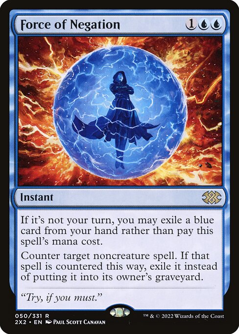 Force of Negation - Double Masters 2022 - R - 50
