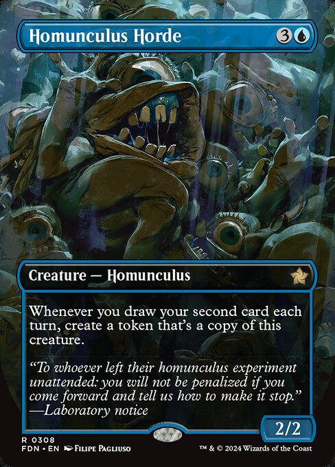 Homunculus Horde (Borderless) - Foundations - R - 308