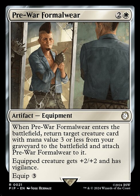 Pre-War Formalwear - Universes Beyond: Fallout - R - 21