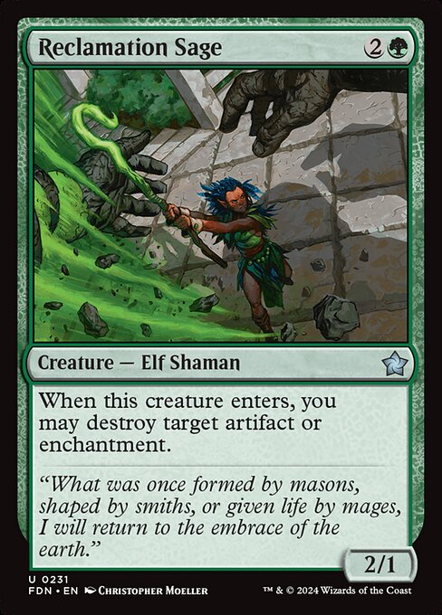 Reclamation Sage - Foundations - U - 231
