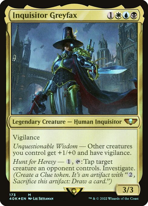 Inquisitor Greyfax - Universes Beyond: Warhammer 40,000 - M - 173