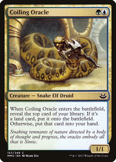 Coiling Oracle - Modern Masters 2017 - C - 157