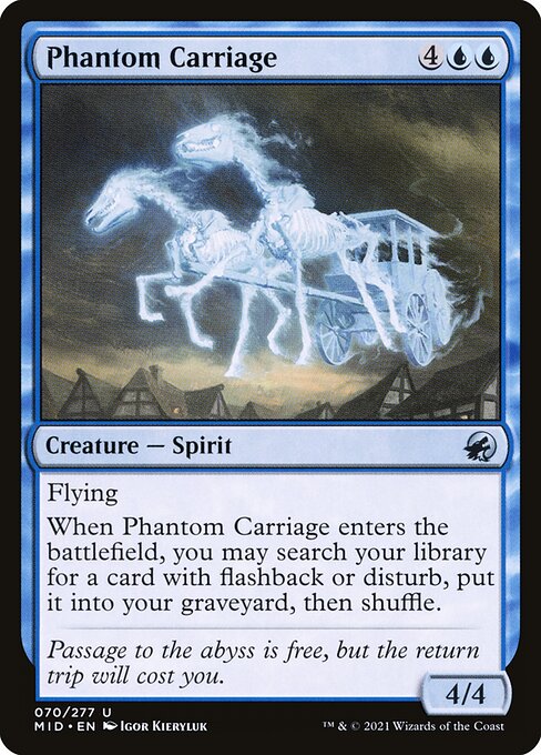 Phantom Carriage - Innistrad: Midnight Hunt - U - 70
