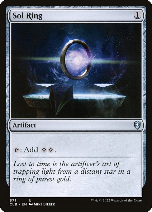 Sol Ring - Commander Legends: Battle for Baldur's Gate - U - 871