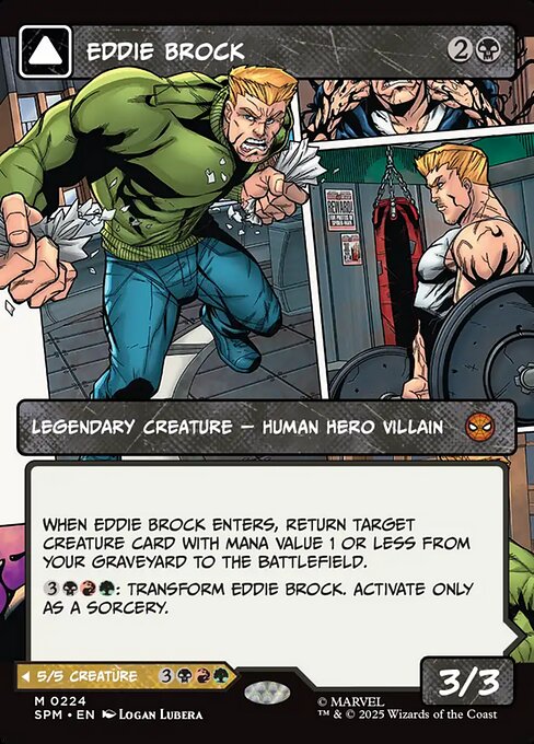 Eddie Brock (0224) (Borderless) - Marvel's Spider-Man - M - 224