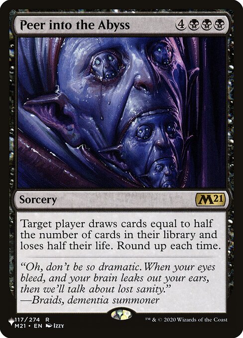 Peer into the Abyss - The List Reprints - R - 117/274