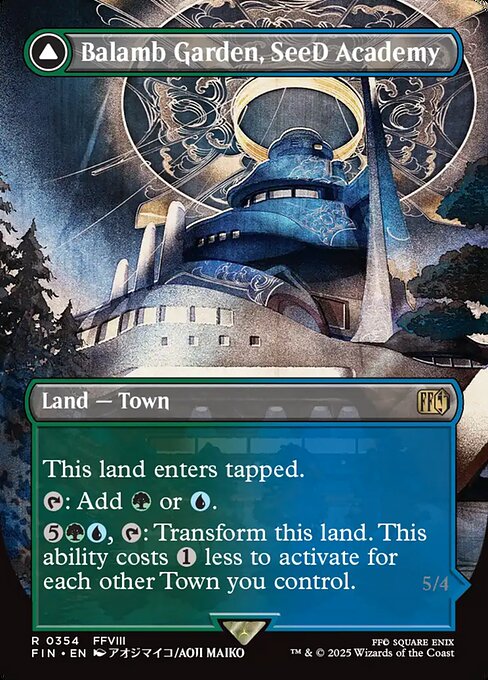 Balamb Garden, SeeD Academy (Borderless) - FINAL FANTASY - R - 354