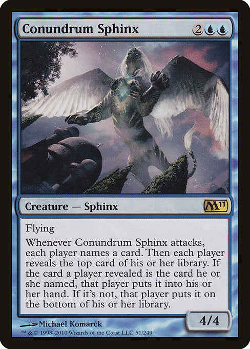 Conundrum Sphinx - Magic 2011 (M11) - R - 51