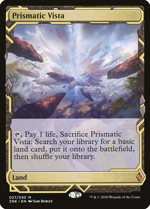 Prismatic Vista - Zendikar Rising Expeditions - M - 27