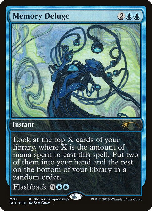 Memory Deluge - Game Day & Store Championship Promos - P - 8