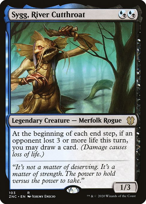 Sygg, River Cutthroat - Commander: Zendikar Rising - R - 103
